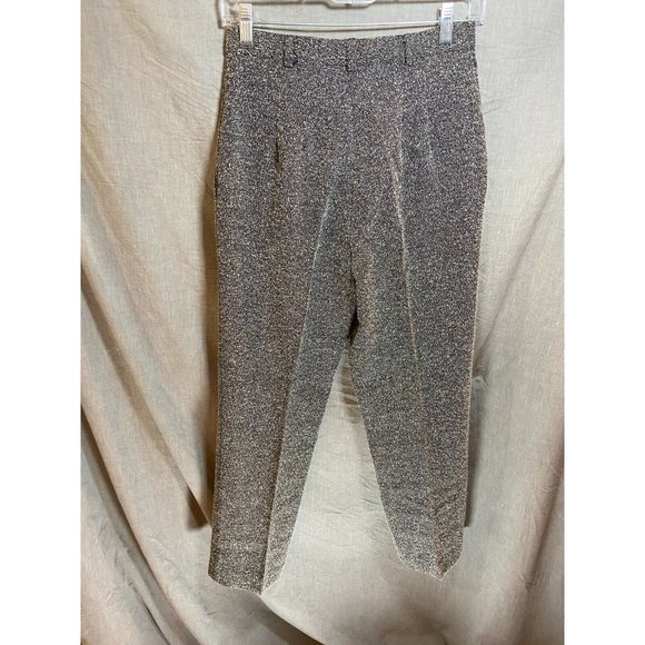 Laura Scott Pants Women Petite 6P Black White Button Up Ladies. - Picture 5 of 11